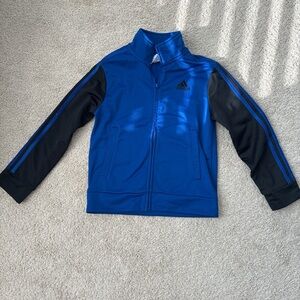 Adidas Kids Blue and Black Track Jacket